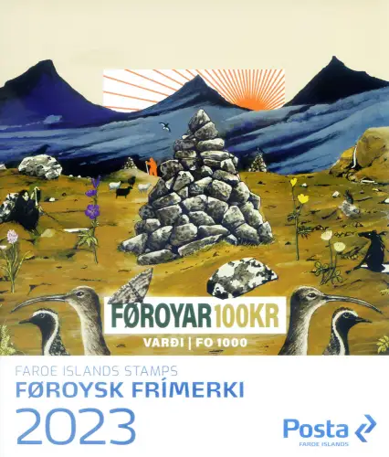 Färöer. kompletter Jahrgang 2023. Ordner.