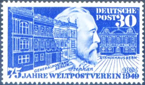 Westdeutschland. UPU 1949.