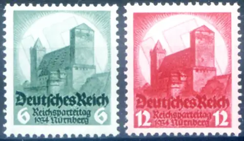 Deutsches Reich. Nürnberger Kongress 1934.