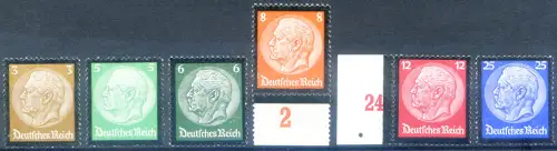 Deutsches Reich. Paul von Hindenburg 1934.