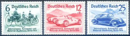 Deutsches Reich. Autosalon 1939.