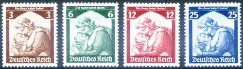Deutsches Reich. Wiedereingliederung des Saarlandes 1935.