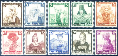 Deutsches Reich. Winterrettung 1935.