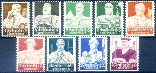 Deutsches Reich. Winterrettung 1934. Schlegel Garantiestempel.
