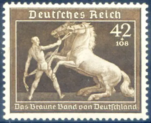 Deutsches Reich. Sport. Reiten. 'Bruno Tape' 1939.