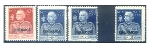 Kyrenaika. Jubiläum des Königs 1925-1926.