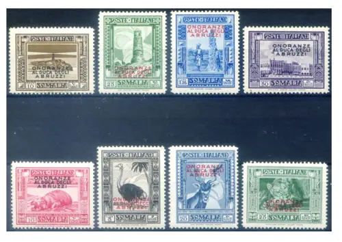Somalia. Ehrung des Herzogs der Abruzzen 1934.
