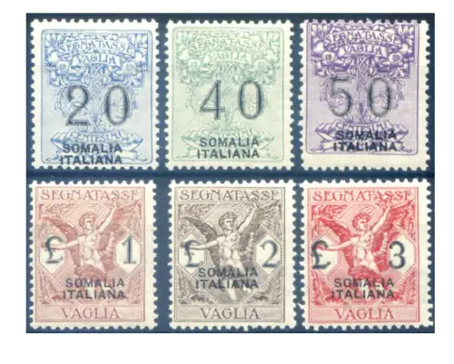 Somalia. Siegelmarken 1926.
