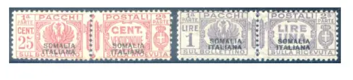 Somalia. Postpakete 1931.