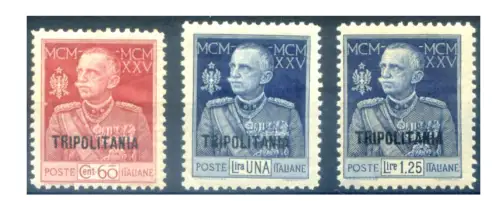 Tripolitanien. Jubiläum (11 gezahnt) 1925-1926. Signatur A. Diena.