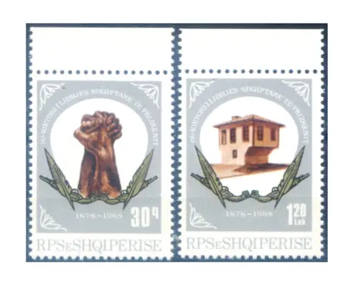 Albanien. Prizren League 1988.