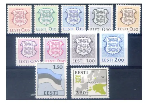 Estland. kompletter Jahrgang 1991.