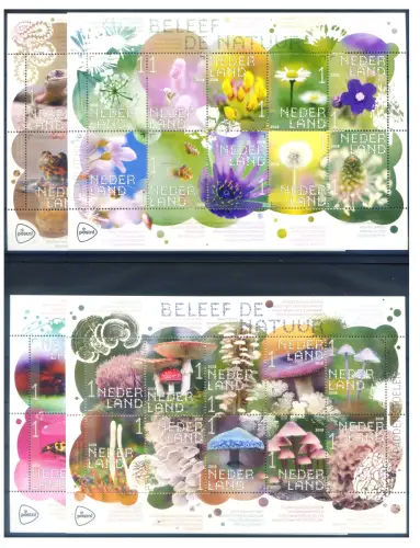 Holland. 'Die Natur leben' 2018-2022. 20 Zettel.