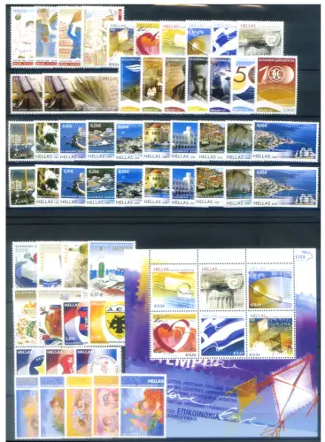 Griechenland. kompletter Jahrgang 2000.