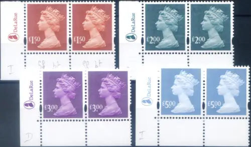 Großbritannien. Elisabeth II 2003. Paare.