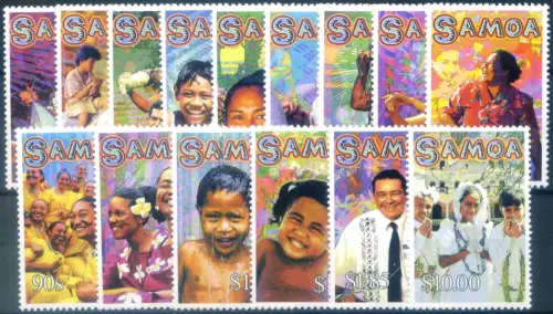 Samoa. Definitiv. Lokale Bevölkerung 2002.