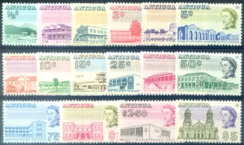 Antik. Definitiv. Gebäude 1966-1969.