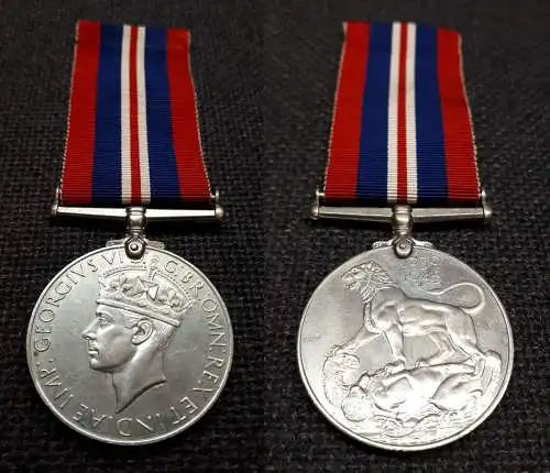1939-45 Gran Bretagna Giorgio VI medaglia comm. II. G.M.
