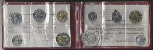 1992 San Marino serie divisionale della Zecca 10 monete FDC