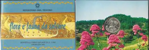 1994 Italia L. 1000 flora e fauna da salvare FDC