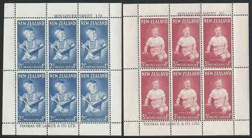1963 New Zealand public healt 2MS MNH SG n. 816b