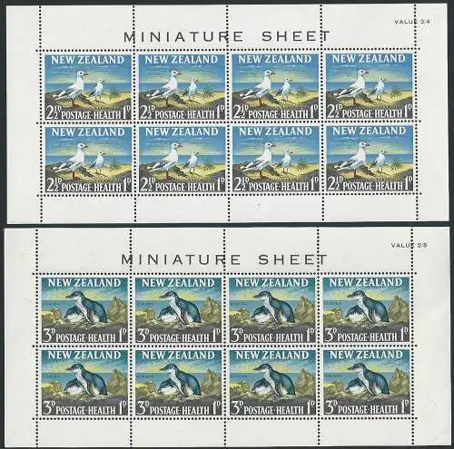 1964 New Zealand public healt 2MS MNH SG n. 823b