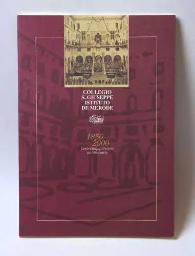 2000 Italia folder Istituto di Merode MNH