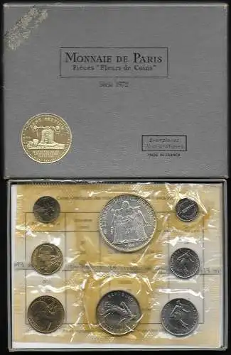 1972 Francia divisionale FS Fleurs de Coins