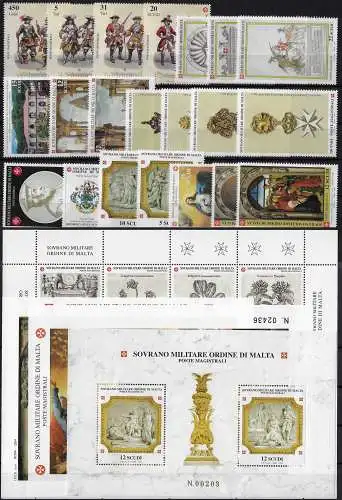 2004 SMOM annata completa MNH