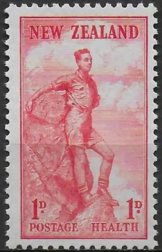 1937 New Zealand health stamp MNH SG n. 602