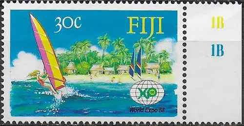 1988 Fiji Expo World Fair 1v. MNH S.G. n. 770