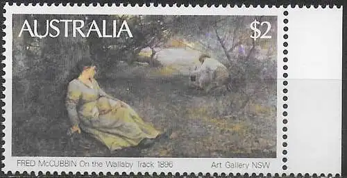 1981 Australia Fred McCubbin 1v. MNH Michel n. 753