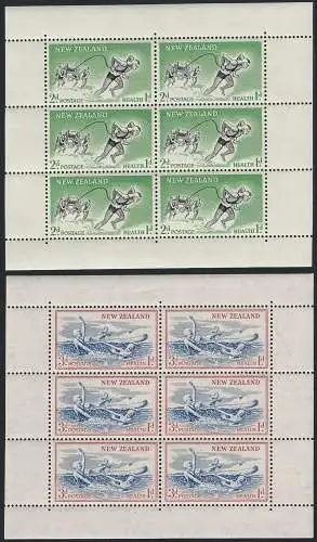 1957 New Zealand public healt s.w. 2MS MNH SG n. 762b