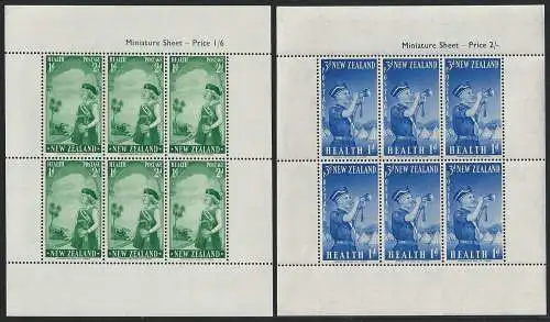 1958 New Zealand public healt 2MS MNH SG n. 765a