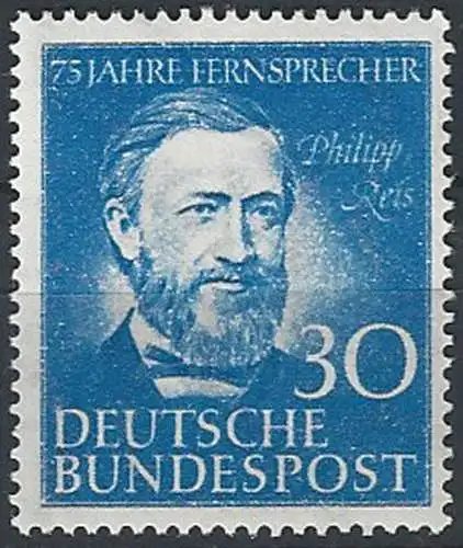 1952 Germania Telefono 1v. MNH Unif. n. 46