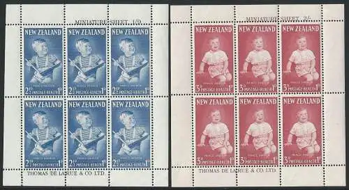 1963 New Zealand public healt 2MS MNH SG n. 816b