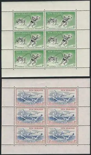 1957 New Zealand public healt s.w. 2MS MNH SG n. 762b