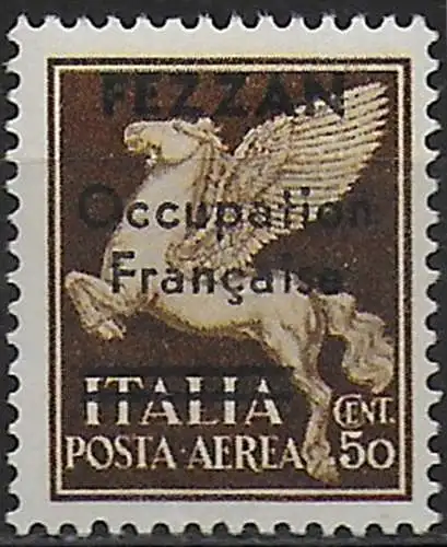 1943 Fezzan PA 1v. MNH Sass n. A1