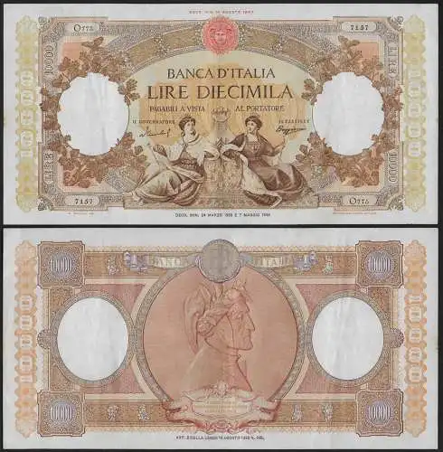 1955 Lire 10.000 Repubbliche Marinare SPL Rif. BI 833 Alfa