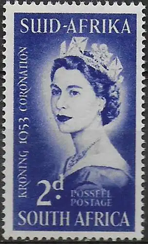 1953 South Africa Coronation 1v. MNH SG. n. 143