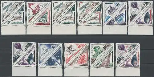 1956 Monaco segnatasse sopr. 22v. MNH Unif. Tx 453/72+A