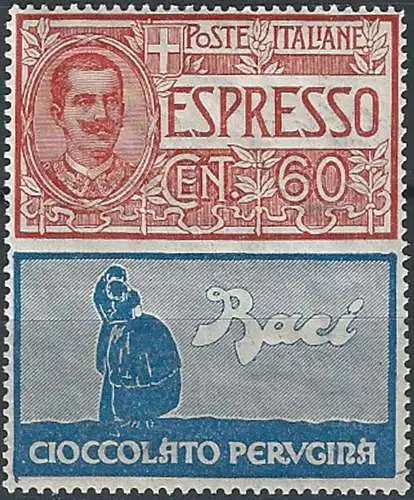 1925 Italia Pubblicitari 60c. Perugina bc MNH Sassone n. 21