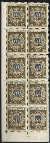 1946 San Marino Assistenza MS Ray MNH Sassone n. 7