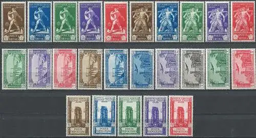 1930 Istituto Agricolo 25v. giro coloniale MNH Sassone n. 9