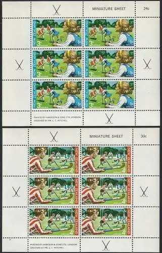 1971 New Zealand public healt 2MS MNH SG n. 963