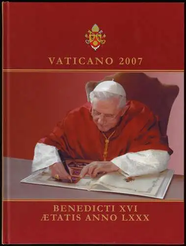 2007 Vaticano Book complete year MNH