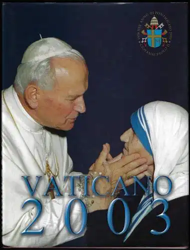 2003 Vaticano Book complete year MNH