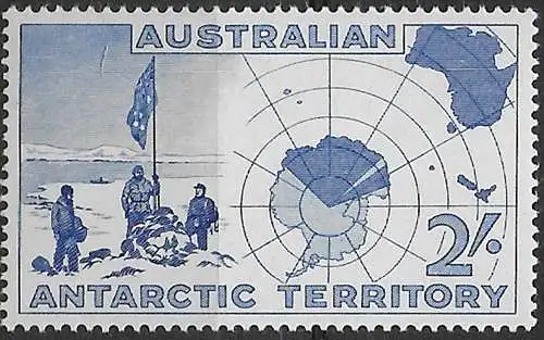 1957 Australian Antarctic Territory 1v. MNH Yv. 1