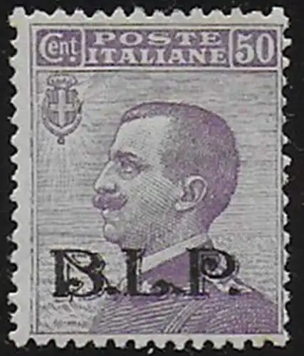 1922-23 Italia VE III 50c. violetto BLP MNH Sassone n. 10