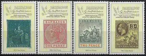 1990 Barbados 4v. MNH SG. n. 910/13